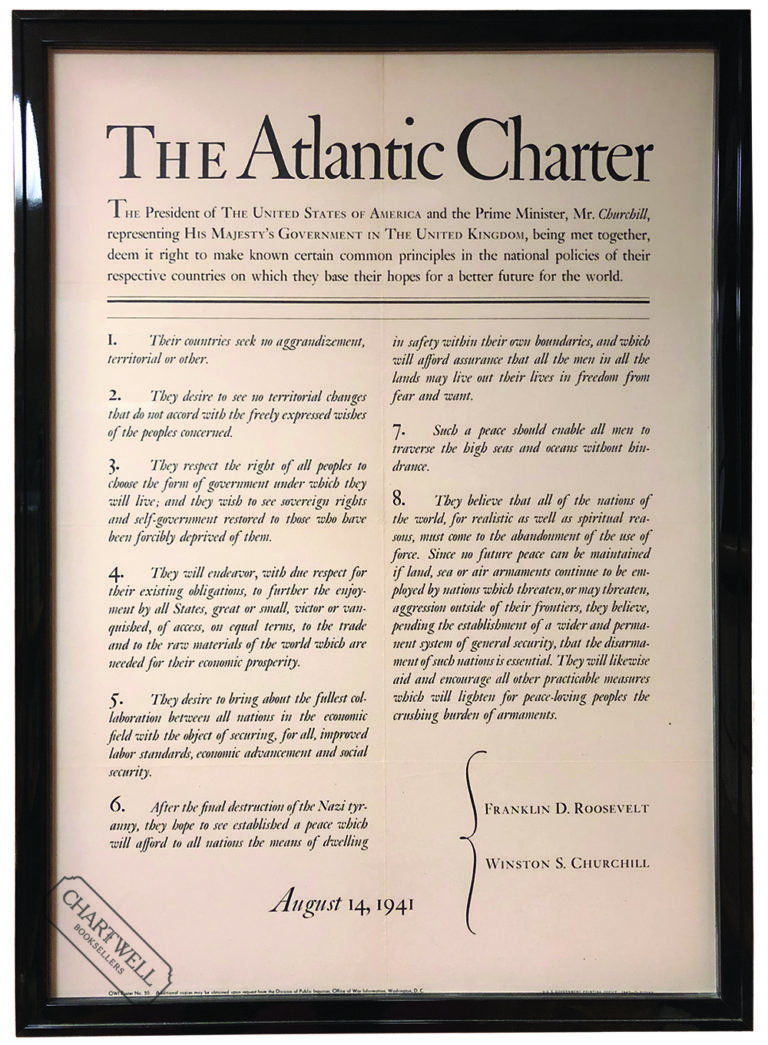 THE ATLANTIC CHARTER - Chartwell Booksellers