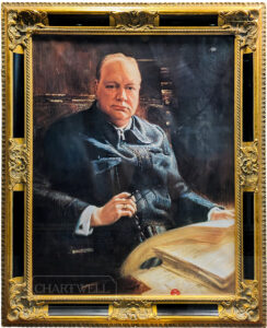 Product image: Replica Framed PORTRAIT PAINTING of Winston Churchill