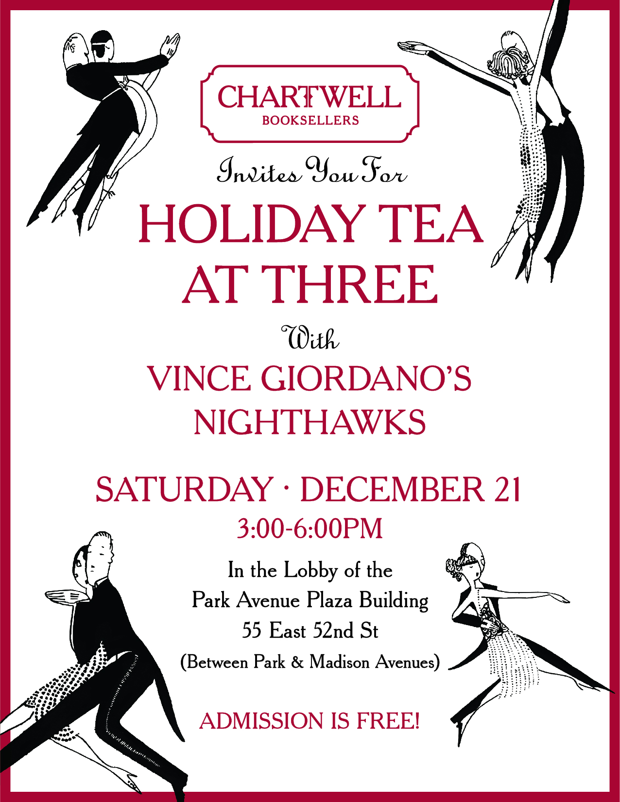 HOLIDAY TEA AT THREE RETURNS TODAY! IN HONOR OF WINSTON CHURCHILL’S 150TH BIRTHDAY!