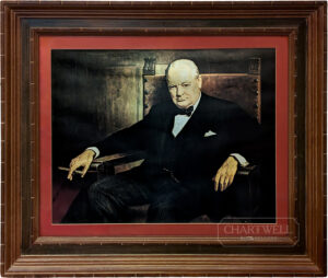 Product image: Framed "PAN" PRINT of Winston Churchill