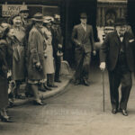 Product image: WORLD WAR II ORIGINAL PRESS PHOTOGRAPH OF WINSTON CHURCHILL