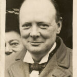 Product image: BETWEEN-THE-WARS ORIGINAL PRESS PHOTOGRAPH OF WINSTON CHURCHILL