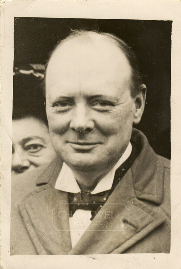 Product image: BETWEEN-THE-WARS ORIGINAL PRESS PHOTOGRAPH OF WINSTON CHURCHILL